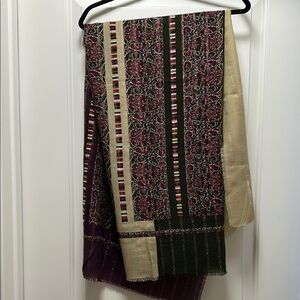 🆕 Tino Lauri Scarf Gorgeous Metallic Thread